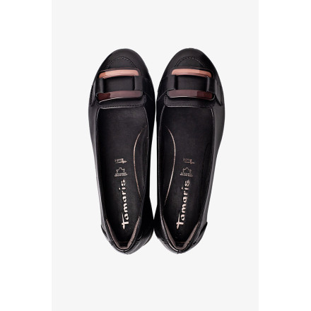 Балетки женские Tamaris 1-22170-45 003 BLACK LEATHER