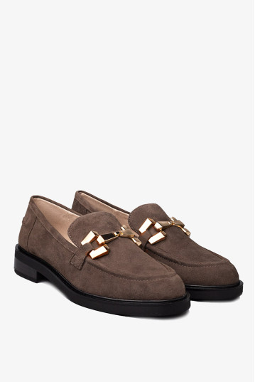 Лоферы женские Caprice 9-24200-41 238 GREY SUEDE 2024-2025