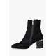Ботильйоны женские Tamaris 1-25341-45 004 BLACK SUEDE