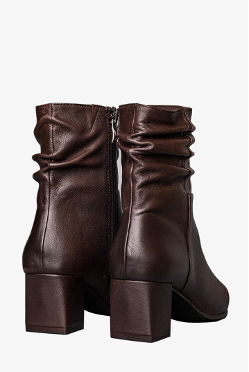 Ботильйони жіночі Caprice 9-25309-45 337 DK BROWN NAPPA