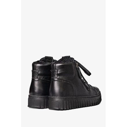 Ботинки женские Tamaris 1-25206-43 003 BLACK LEATHER
