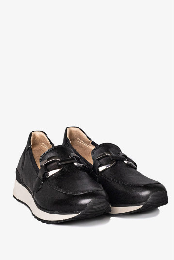Лофери жіночі Caprice 9-24700-43 022 BLACK NAPPA