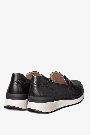 Лофери жіночі Caprice 9-24700-43 022 BLACK NAPPA