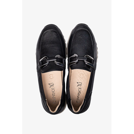 Лоферы женские Caprice 9-24700-43 022 BLACK NAPPA