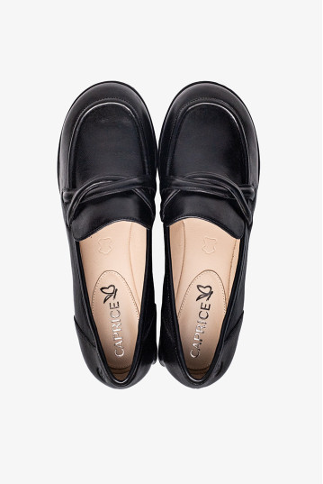 Лофери жіночі Caprice 9-24302-43 022 BLACK NAPPA