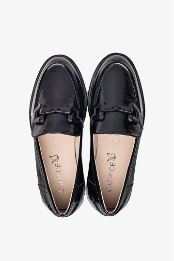 Лоферы женские Caprice 9-24200-41 017 BLACK NAPLAK
