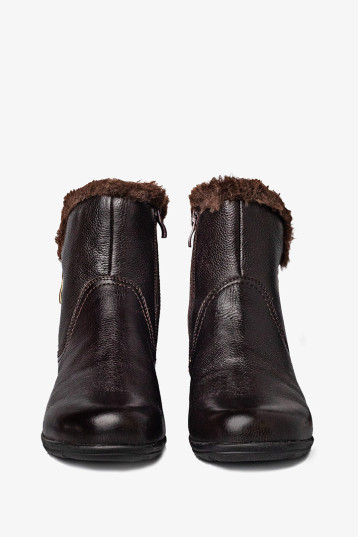Ботинки женские Caprice 9-26459-43 337 DK BROWN NAPPA