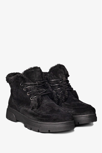 Ботинки женские Caprice 9-26257-45 004 BLACK SUEDE