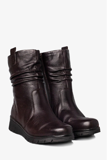Черевики жіночі Caprice 9-26455-45 337 DK BROWN NAPPA