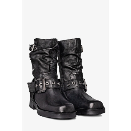 Ботинки женские Tamaris 1-25472-45 003 BLACK LEATHER Ботинки женские Tamaris 1-25472-45 003 BLACK LEATHER