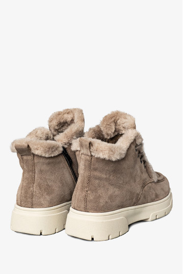 Ботинки женские Caprice 9-26257-45 367 DK TAUPE SUEDE