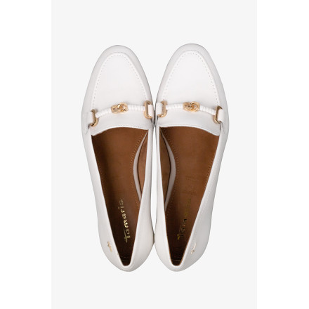 Лофери жіночі Tamaris 1-24240-44 117 WHITE LEATHER (2026)