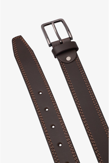 Ремень мужской Welfare L06-115S 35 BROWN