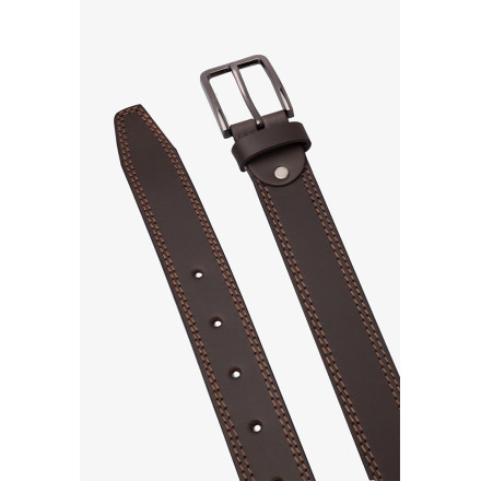 Ремінь чоловічий Welfare L06-115S 35 BROWN