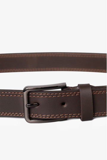 Ремінь чоловічий Welfare L06-125S 35 BROWN