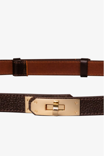 Ремінь жіночий Welfare L01-115G BROWN