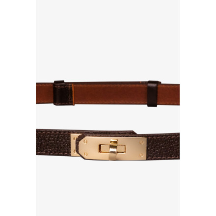 Ремінь жіночий Welfare L01-115G BROWN