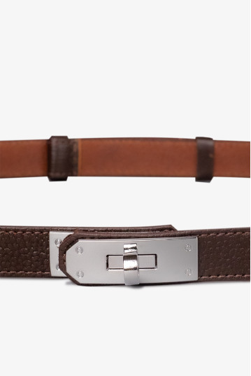 Ремень женский Welfare L01-115S BROWN