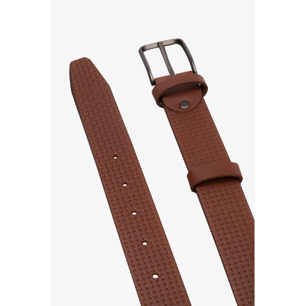 Ремень мужской Welfare L08-125S 35 BROWN