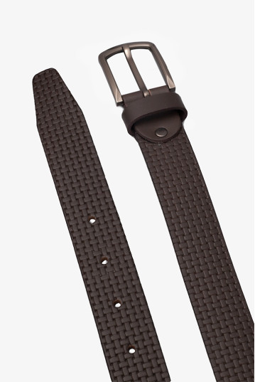Ремінь чоловічий Welfare L08-125S 35 D.BROWN