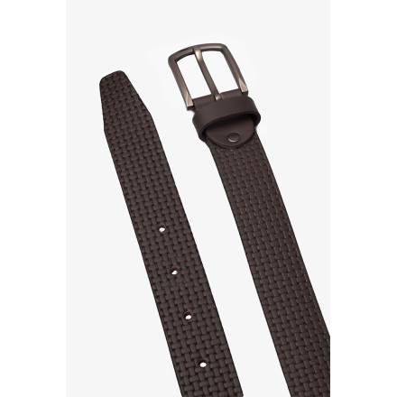 Ремень мужской Welfare L08-125S 35 D.BROWN