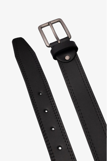 Ремень мужской Welfare L07-115S 35 BLACK