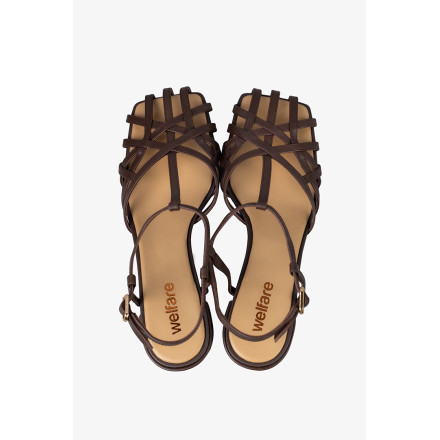 Босоножки женские Welfare 481636111/D.BRN/52