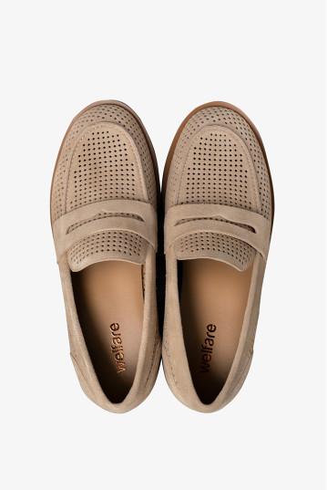 Лоферы женские Welfare 481654151/BEIGE/52