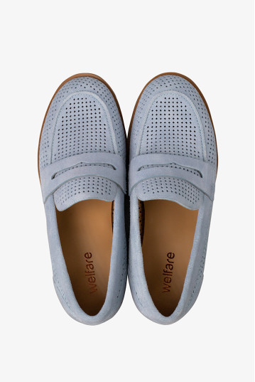 Лоферы женские Welfare 481654151/BLUE/52