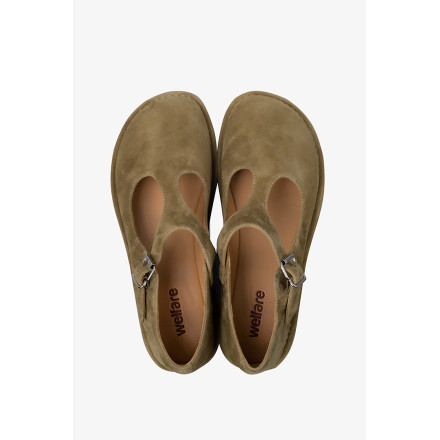 Балетки жіночі Welfare 334221241/GREEN/52
