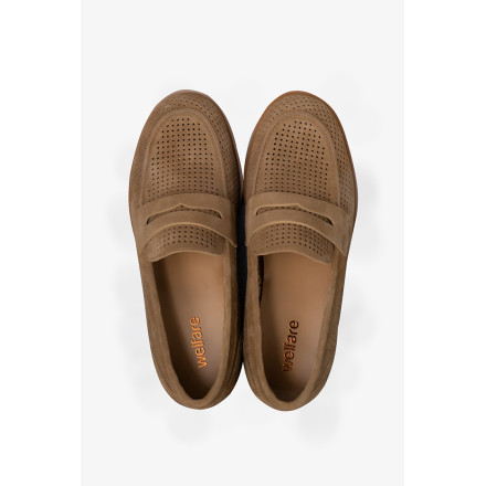 Лоферы женские Welfare 481654151/L.BRN/52