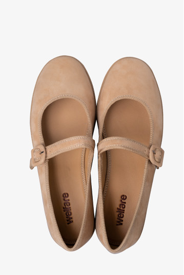 Балетки жіночі Welfare 334211241/BEIGE/52