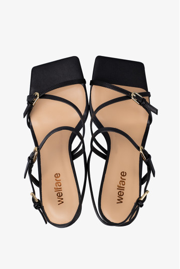Босоножки женские Welfare 790776311/BLK/52