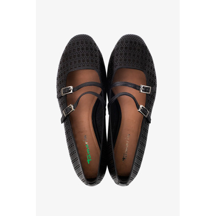 Балетки жіночі Tamaris 1-22132-46 006 BLACK STRUCT. (2026)