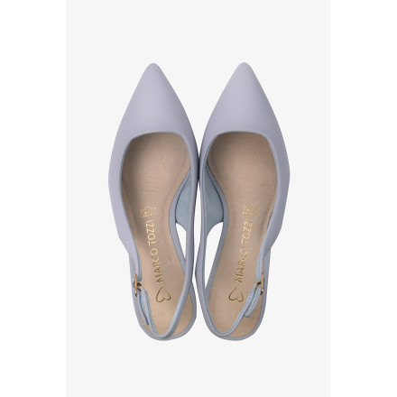 Слінгбеки жіночі Marco Tozzi 2-29514-44 8EF LT.BLUE NAPPA (2026)