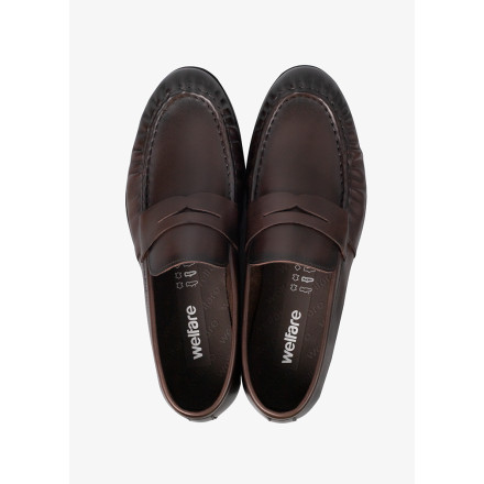 Туфлі чоловічі Welfare 334121118/BRN/52