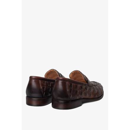 Туфлі чоловічі Welfare 591134111/D.BRN/52