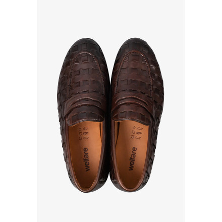 Туфлі чоловічі Welfare 591134111/D.BRN/52