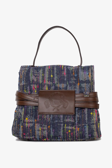 Сумка женская Welfare 7916 BROWN/BLUE