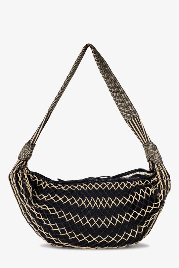 Сумка женская Welfare 86169 BLACK/BEIGE
