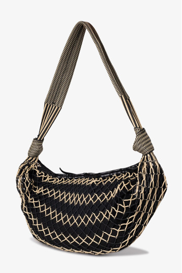 Жіноча сумка Welfare 86169 BLACK/BEIGE