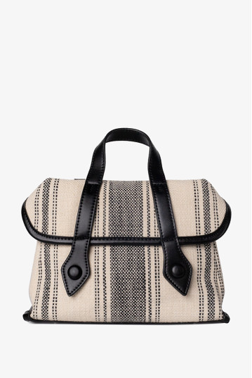 Сумка женская Welfare 8906 BEIGE/BLACK