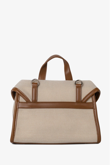 Жіноча сумка Welfare 8906 BEIGE/BROWN