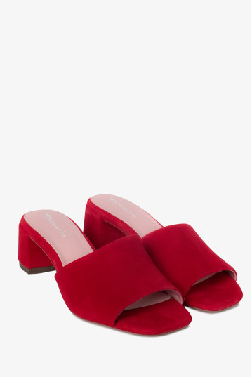 Сабо женские Tamaris 1-27204-42 518 RED SUEDE (2026)