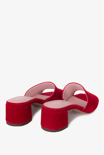 Сабо женские Tamaris 1-27204-42 518 RED SUEDE (2026)