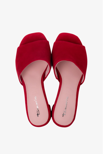 Сабо женские Tamaris 1-27204-42 518 RED SUEDE (2026)