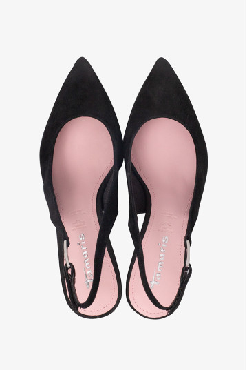 Туфли женские Tamaris 1-29624-46 004 BLACK SUEDE (2026)