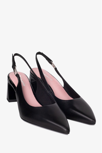 Туфли женские Tamaris 1-29624-46 003 BLACK LEATHER (2026)