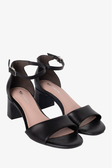Босоніжки жіночі Tamaris 1-28347-46 003 BLACK LEATHER (2026)