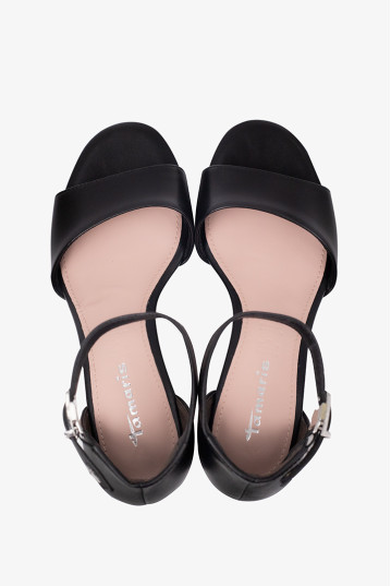 Босоніжки жіночі Tamaris 1-28347-46 003 BLACK LEATHER (2026)
